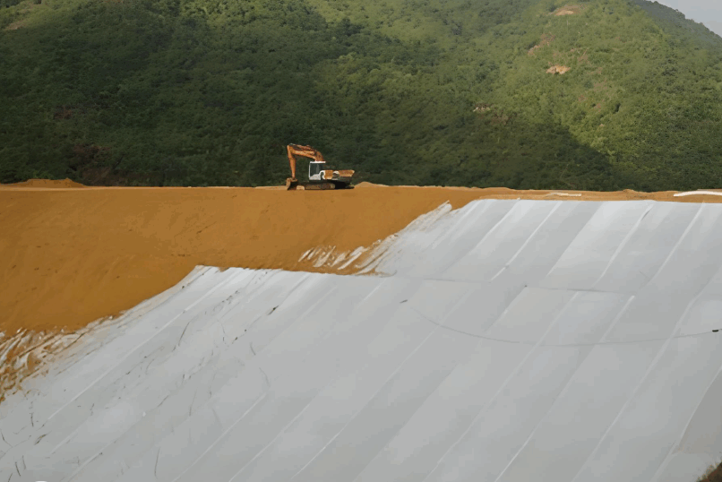 geotextile fabric for retaining walls
