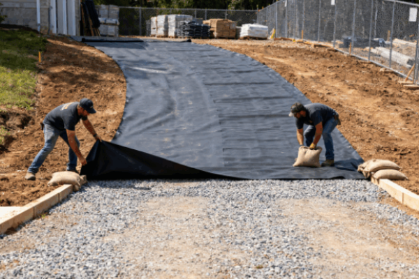 geotextile fabric driveway